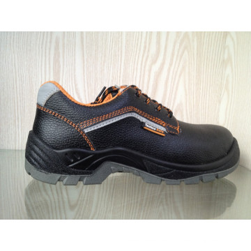 Casual Sports Style Split Embossed Leather Safety Shoes (HQ2002)